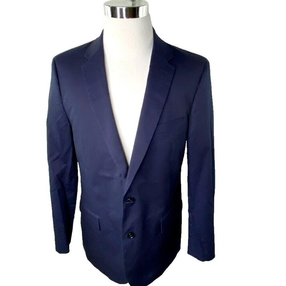 J.Crew Men's $298 Thompson Stretch Suit Jacket Stretch Chino Size 40R BA491 - Picture 4 of 12